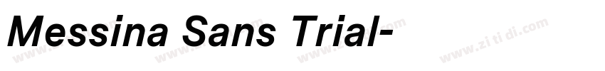 Messina Sans Trial字体转换 Messina Sans Trial字体转换